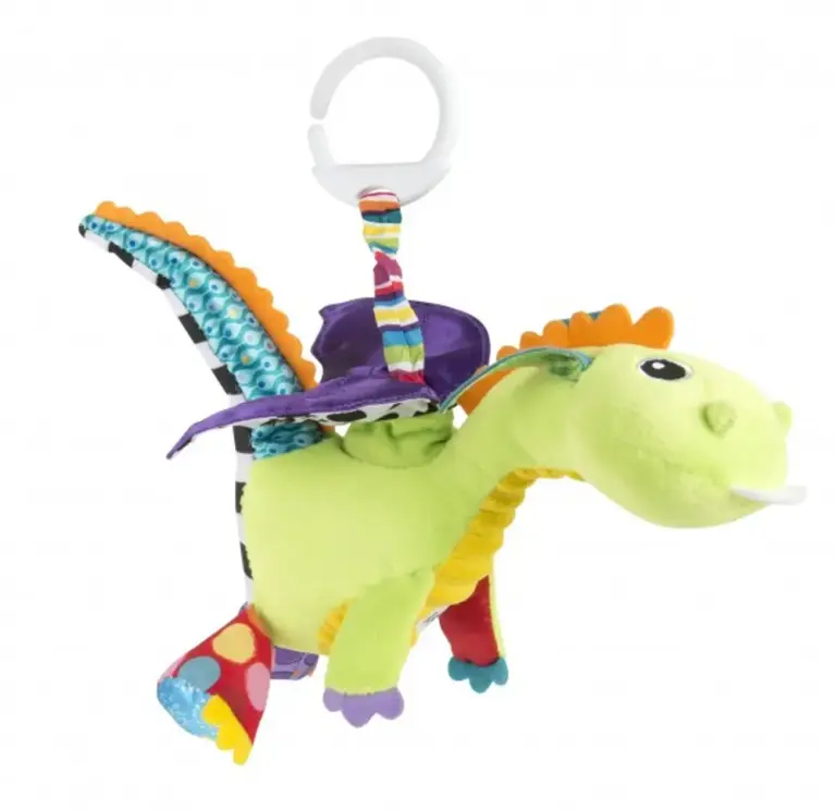 Lamaze Flip Flap Barnevognslegetøj - Drage