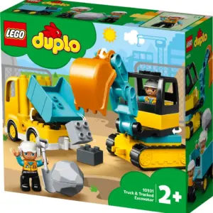 Lastbil og gravemaskine på larvefødder 10931 LEGOÂ® DUPLOÂ®