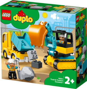 Lastbil og gravemaskine på larvefødder 10931 LEGOÂ® DUPLOÂ®