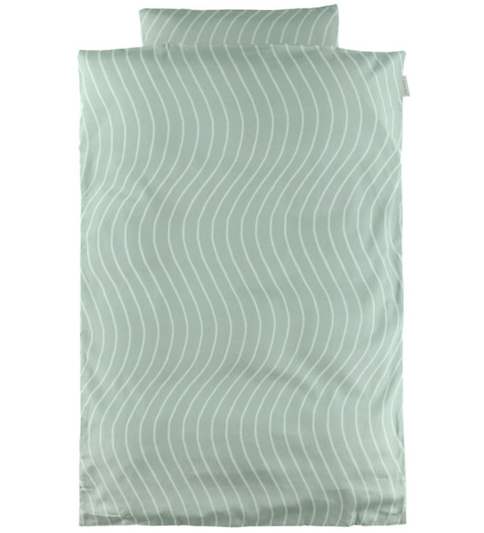 Leander Sengetøj - Junior - Woodland - Sage Green