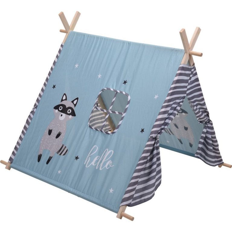 Legetelt Blå 100x106 cm