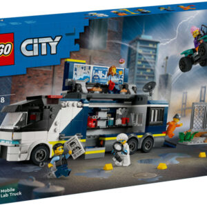 Lego City Politiets mobile kriminel Laboratorie Truck - LEGO - Legekammeraten.dk