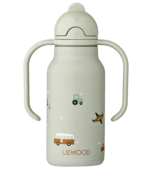 Liewood Drikkedunk - Kimmie - 250 ml - Vehicles/Dove Blue