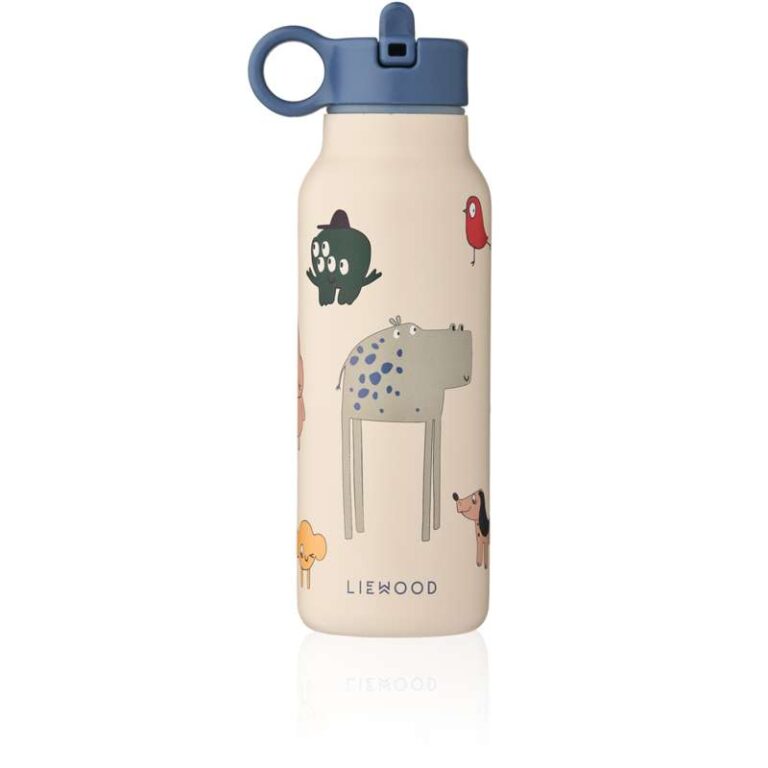 Liewood Falk Drikkeflaske - Rustfrit Stål - 350ml - Imagine/Sandy