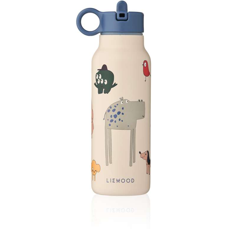 Liewood Falk Drikkeflaske - Rustfrit Stål - 350ml - Imagine/Sandy