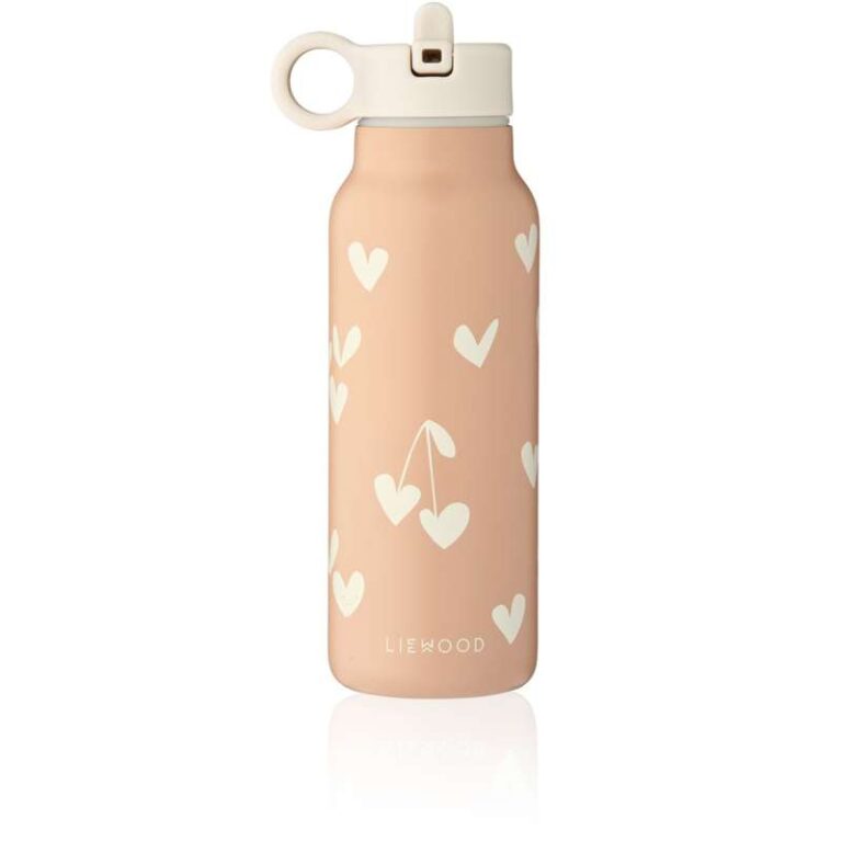 Liewood Falk Drikkeflaske - Rustfrit Stål - 350ml - Sweethearts/Pale Tuscany
