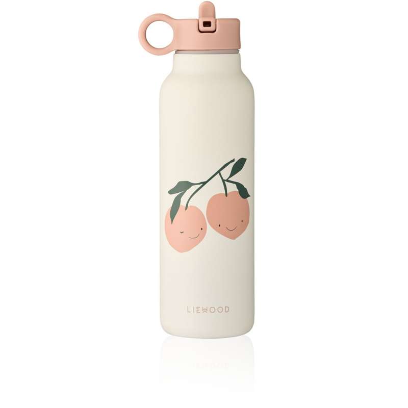 Liewood Falk Drikkeflaske - Rustfrit Stål - 500ml - Peach Me/Sea Shell