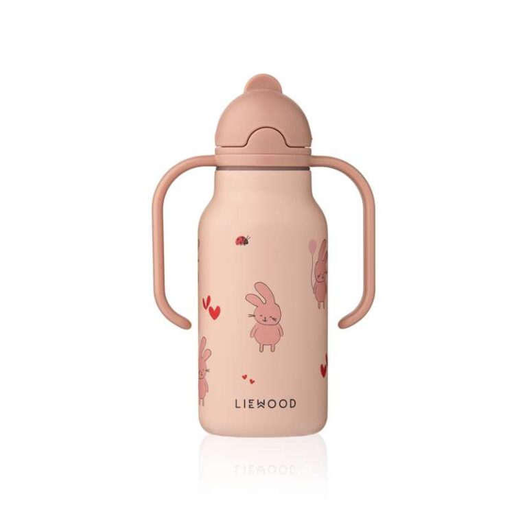 Liewood Kimmie Drikkeflaske - Rustfrit Stål - 250ml - Wild Child/Rosey