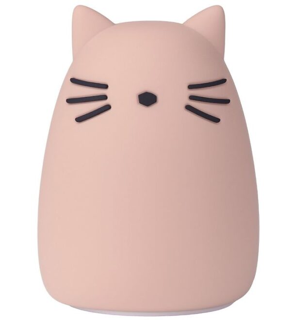 Liewood Natlampe - Winston - 10x14 cm - Cat Rose