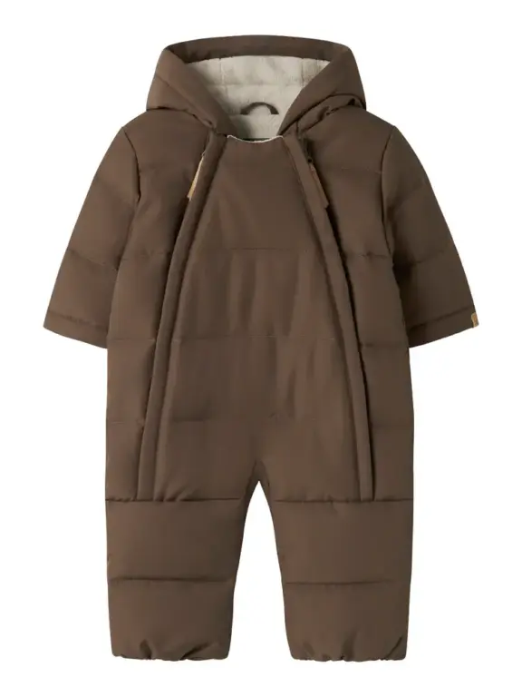 Lil' Atelier Lamedow03 Puffer Køredragt - Dark Earth - 62/68