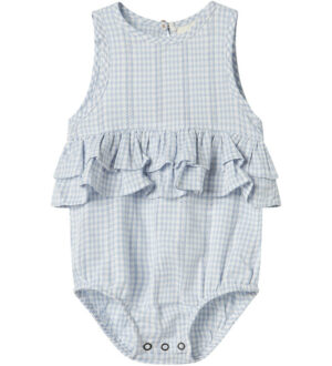 Lil' Atelier Sommerdragt - NbfHazelle - Zen Blue