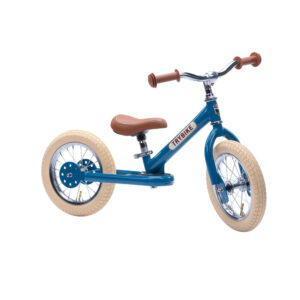 Løbecykel, 2 hjulet, Vintage blå