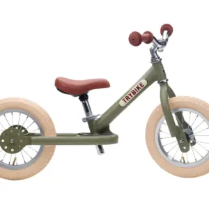 Løbecykel, 2-hjulet, Vintage grøn