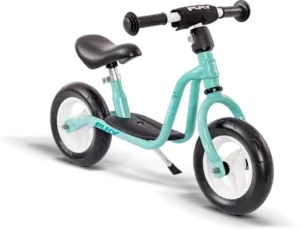 Løbecykel - LR M aqua grøn - med støttefod