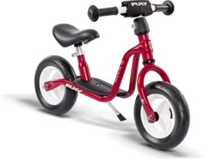 Løbecykel - LR M chili rød - med støttefod