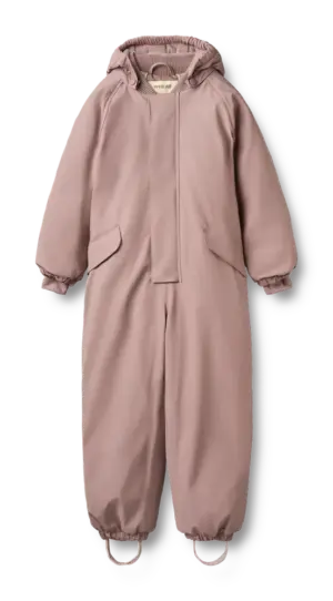 Ludo Gummi Flyverdragt - Dusty lavender - 4 ÅR