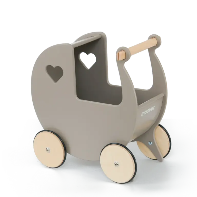 Luksus dukkevogn i grå