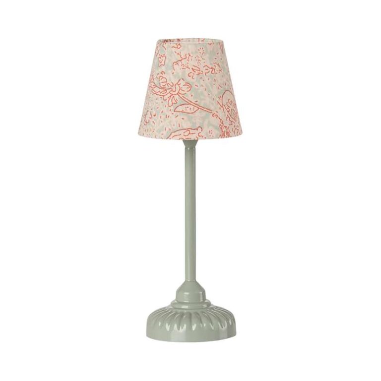 Maileg Vintage Gulvlampe - Mus - Mint