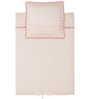 MarMar Sengetøj - Baby - Scallop - Happy Hearts