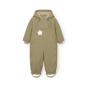 Matwisti Fleeceforet Flyverdragt - Aloe green - 98