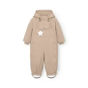 Matwisti Fleeceforet Flyverdragt - Savannah tan - 80