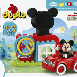 Mickeys Klubhus og bil 10454
