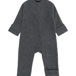 Mikk-Line Fleecedragt - Anthracite Melange