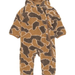 Mikk-Line Fleecedragt - Dijon m. Camouflage