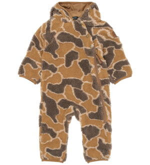 Mikk-Line Fleecedragt - Dijon m. Camouflage