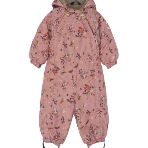 Mikk-Line Flyverdragt - AOP Floral - Burlwood