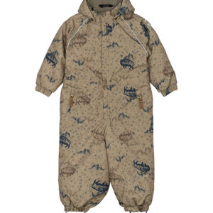 Mikk-Line Flyverdragt - Forrest - Coriander m. Print