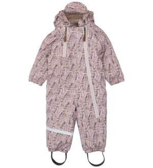 Mikk-Line Flyverdragt - PU - Recycled - AOP - Cloud Gray