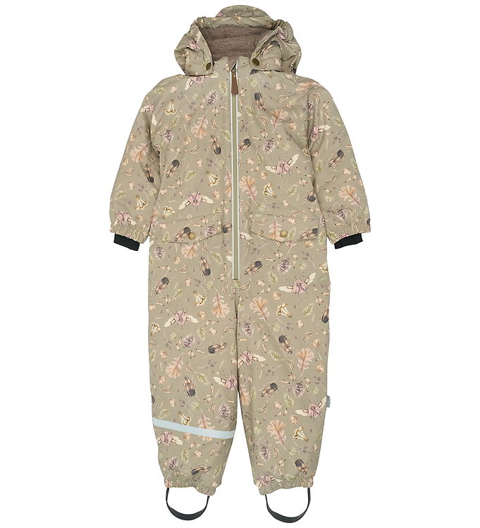 Mikk-Line Flyverdragt - PU - Recycled - Seneca Rock m. Print