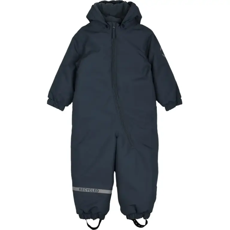 Mikk-Line Flyverdragt Solid - Blue Nights - 98