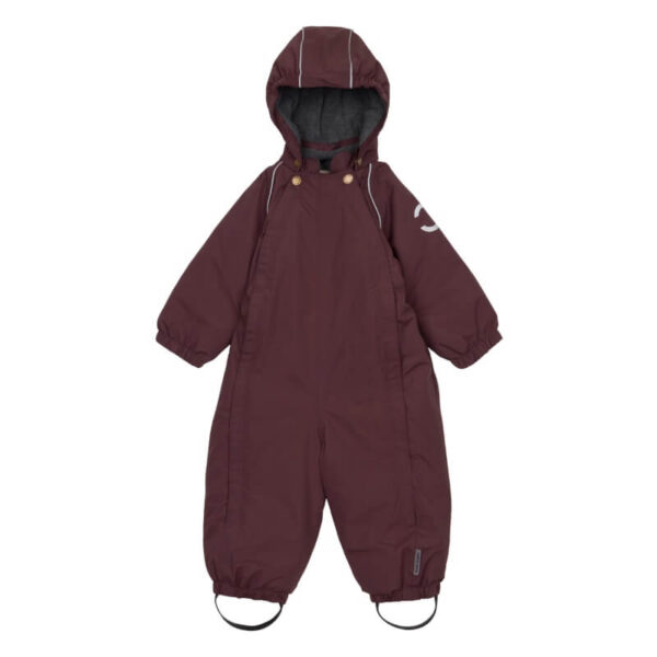 Mikk-Line - Nylon Baby Suit Solid Flyverdragt - Huckleberry - 74