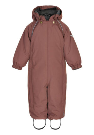 Mikk-Line - Nylon Baby Suit Solid Flyverdragt - Nutmeg - 98