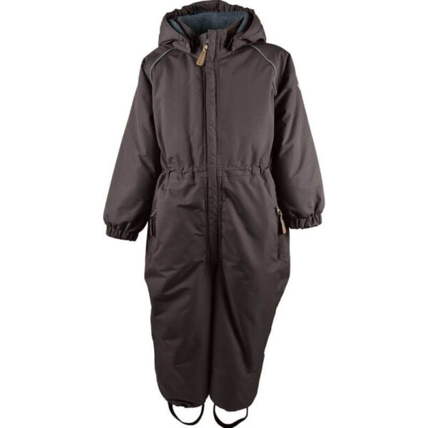 Mikk-Line - Nylon Junior Solid Flyverdragt - Chocolate Brown - 116