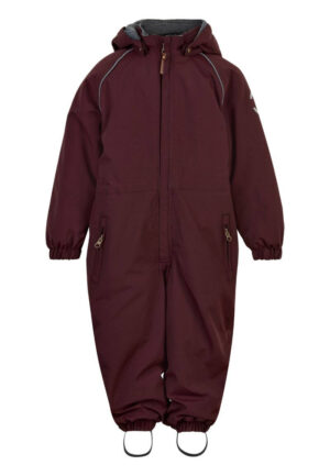 Mikk-Line - Nylon Junior Suit Solid Flyverdragt - Decadent Chocolate - 122