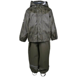 Mikk-Line - PU Regntøj m. Fleece - Tarmac - 104
