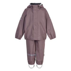 Mikk-Line - PU Regntøj w. susp. Recycled - Twilight Mauve - 98