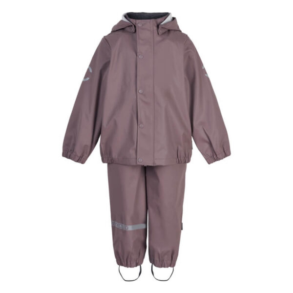 Mikk-Line - PU Regntøj w. susp. Recycled - Twilight Mauve - 98