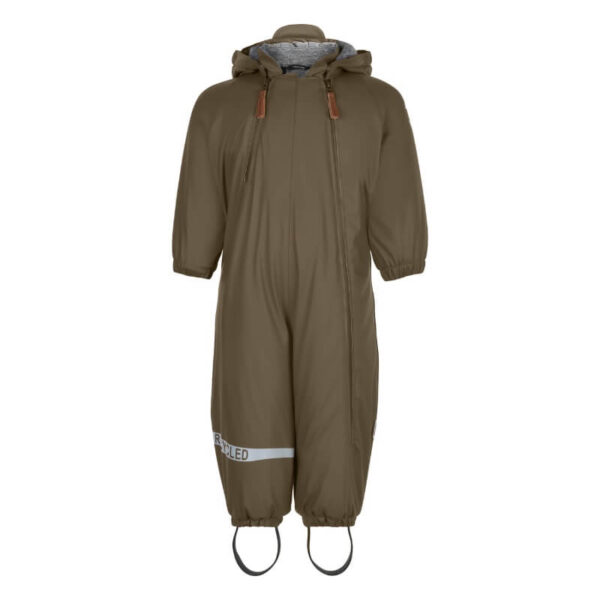 Mikk-Line - PU Snow Suit Recycled Baby Flyverdragt - Beech - Str. 80