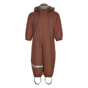 Mikk-Line - PU Snow Suit Recycled Baby Flyverdragt - Mink - 86