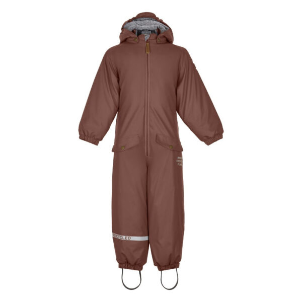 Mikk-Line - PU Snow Suit Recycled Junior Flyverdragt - Mink - 128