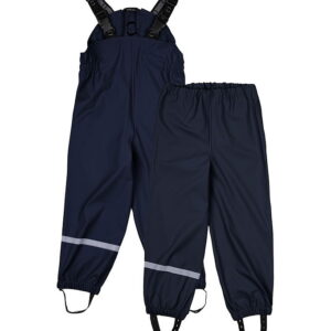 Mikk-Line Regnbukser m/u Seler - PU - Recycled - Blue Nights