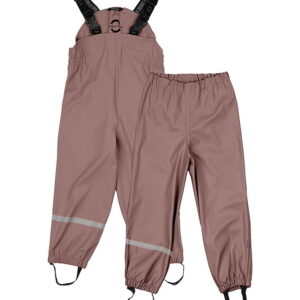 Mikk-Line Regnbukser m/u Seler - PU - Recycled - Burlwood