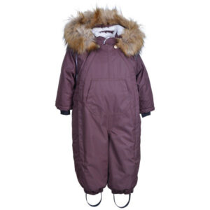 Mikk-Line - Twill Nylon Flyverdragt - Puce Brown - 98