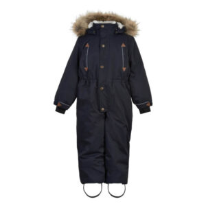 Mikk-Line - Twill Nylon Junior Suit Flyverdragt - Dark Navy - 104