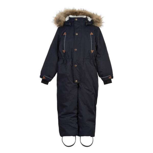 Mikk-Line - Twill Nylon Junior Suit Flyverdragt - Dark Navy - 98