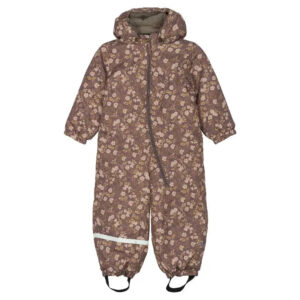 Mikk-line Flyverdragt Mønstret - Sparrow - Str. 80-116 - 104